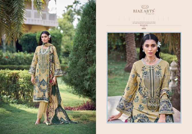 Musafir Vol 6 By Riaz Arts Digital Printed Karachi Cotton Dress Material Wholesale Suppliers In India
